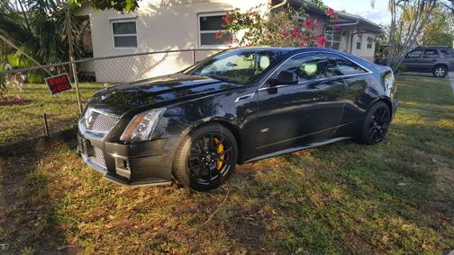 Black 2012 Cadillac CTS-V Base