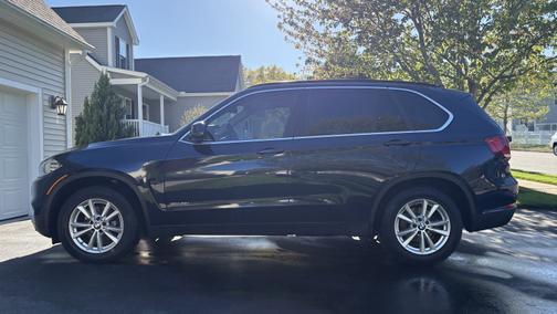Blue 2014 BMW X5 xDrive35i