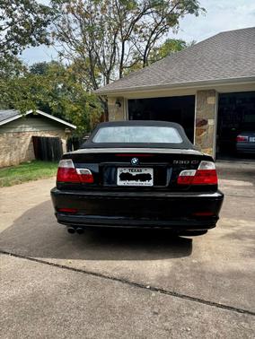 Black 2001 BMW 330 Ci