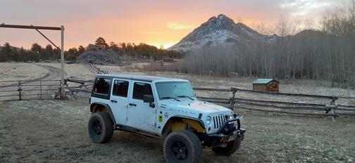 White 2012 Jeep Wrangler Unlimited Sport