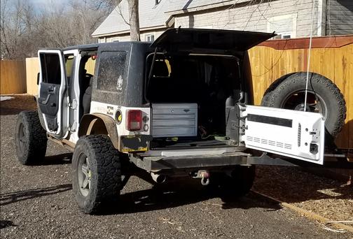 White 2012 Jeep Wrangler Unlimited Sport