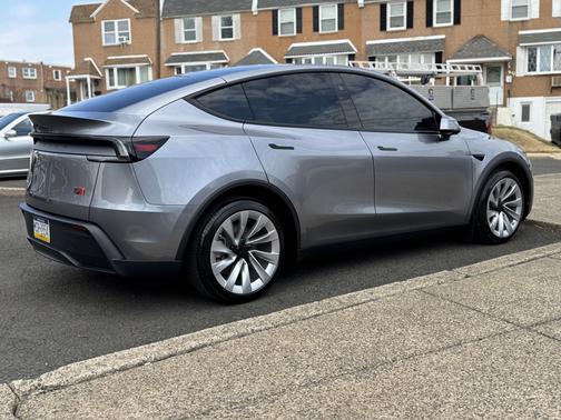 Silver 2026 Tesla Model Y Long Range Launch Series AWD