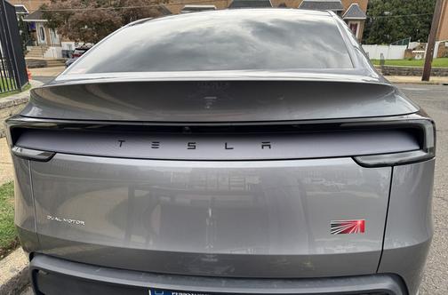 Silver 2026 Tesla Model Y Long Range Launch Series AWD
