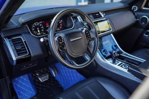Blue 2021 Land Rover Range Rover Sport HSE Silver Edition