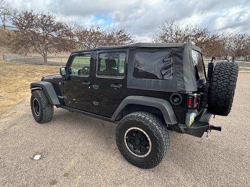 Black 2008 Jeep Wrangler Unlimited Rubicon
