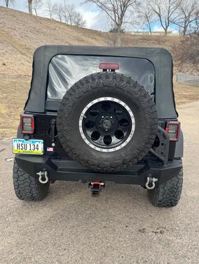 Black 2008 Jeep Wrangler Unlimited Rubicon