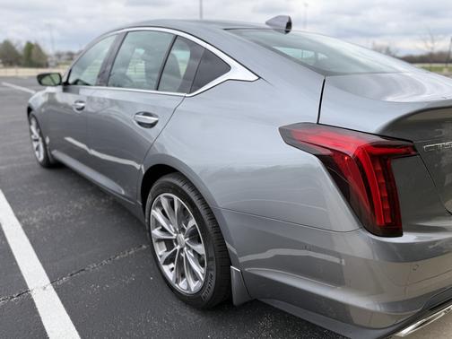 Silver 2021 Cadillac CT5 Premium Luxury AWD