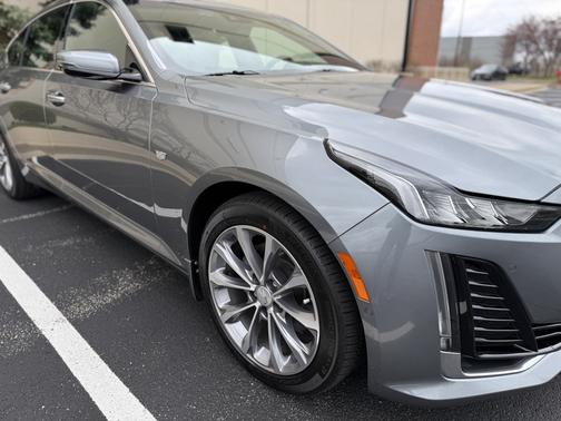 Silver 2021 Cadillac CT5 Premium Luxury AWD
