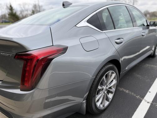 Silver 2021 Cadillac CT5 Premium Luxury AWD