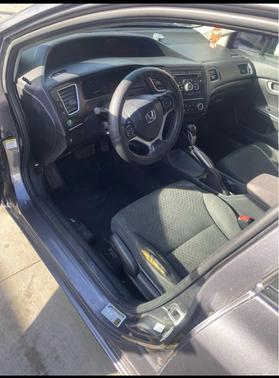 Gray 2015 Honda Civic LX