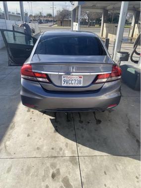 Gray 2015 Honda Civic LX
