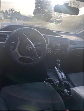Gray 2015 Honda Civic LX