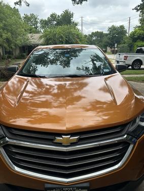 Orange 2018 Chevrolet Equinox LS