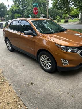 Orange 2018 Chevrolet Equinox LS