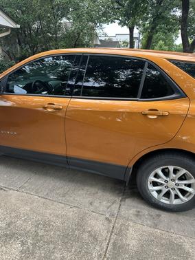 Orange 2018 Chevrolet Equinox LS