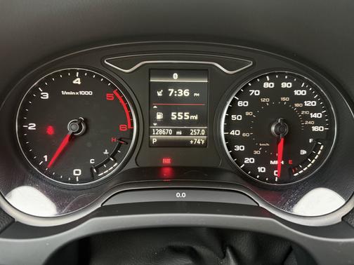Black 2015 Audi A3 2.0 TDI Premium Plus