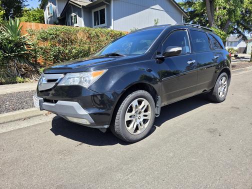 Black 2009 Acura MDX Technology