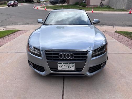 Silver 2010 Audi A5 2.0T Prestige