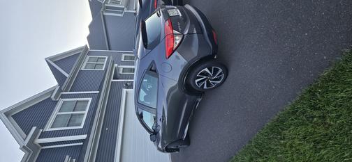 Gray 2020 Honda HR-V Sport