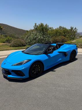 Blue 2023 Chevrolet Corvette Stingray w/1LT