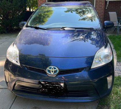 Blue 2013 Toyota Prius Five