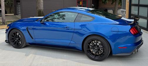 Blue 2017 Ford Shelby GT350 Base