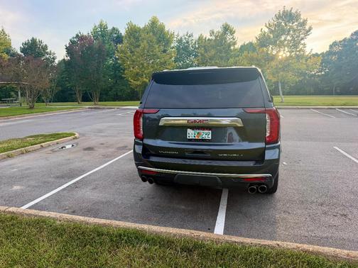 Blue 2021 GMC Yukon XL Denali