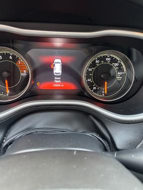 Blue 2016 Jeep Cherokee Trailhawk