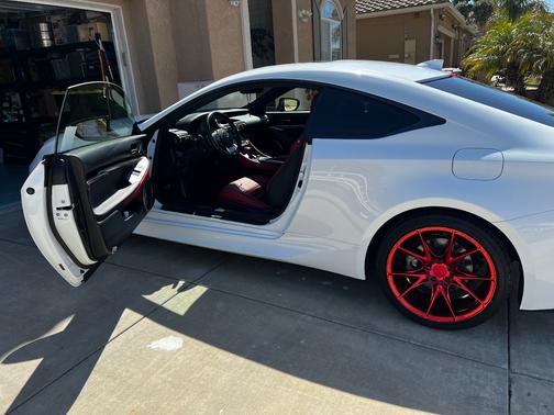 White 2020 Lexus RC 350 F Sport