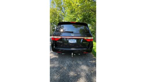 Black 2013 Honda Odyssey Touring Elite