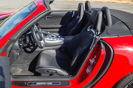 Red 2018 Mercedes-Benz AMG GT C