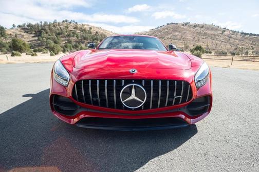 Red 2018 Mercedes-Benz AMG GT C
