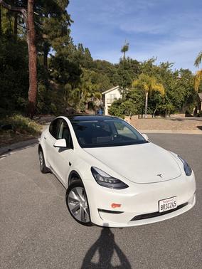 White 2020 Tesla Model Y Long Range