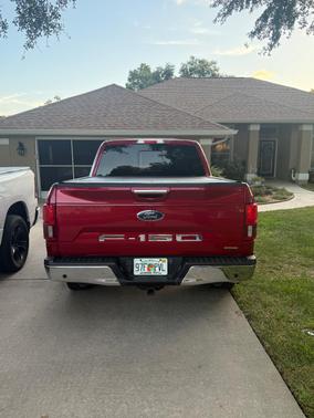 Red 2020 Ford F-150 Lariat
