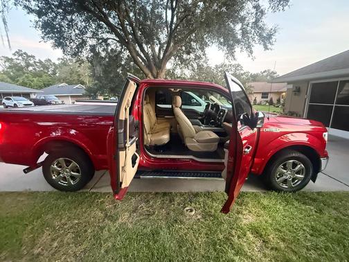 Red 2020 Ford F-150 Lariat