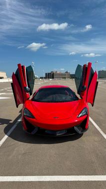 Red 2017 McLaren 570S Base