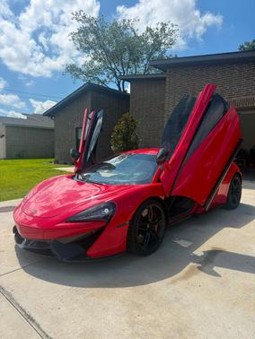 Red 2017 McLaren 570S Base