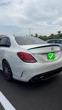 White 2016 Mercedes-Benz C-Class C 300 4MATIC Luxury