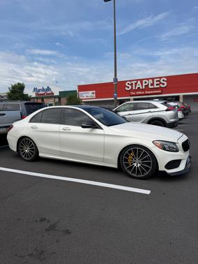 White 2016 Mercedes-Benz C-Class C 300 4MATIC Luxury