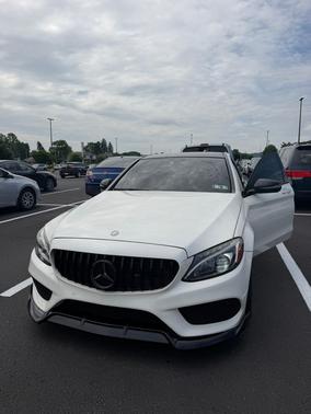 White 2016 Mercedes-Benz C-Class C 300 4MATIC Luxury