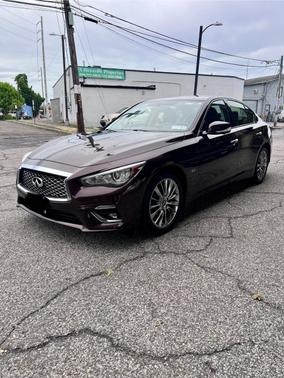Brown 2019 INFINITI Q50 3.0t LUXE