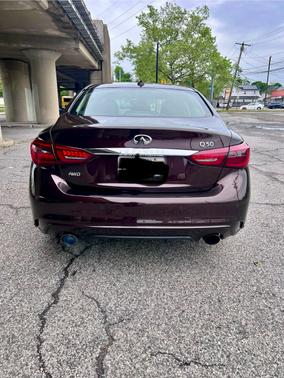 Brown 2019 INFINITI Q50 3.0t LUXE