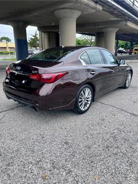 Brown 2019 INFINITI Q50 3.0t LUXE