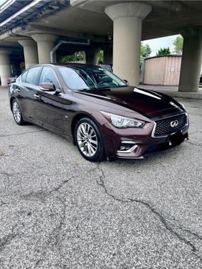 Brown 2019 INFINITI Q50 3.0t LUXE