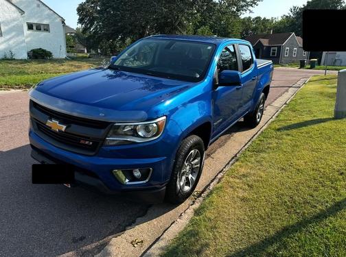 Blue 2018 Chevrolet Colorado Z71