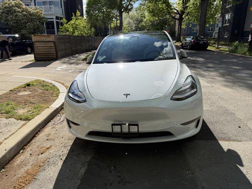 White 2021 Tesla Model Y Long Range