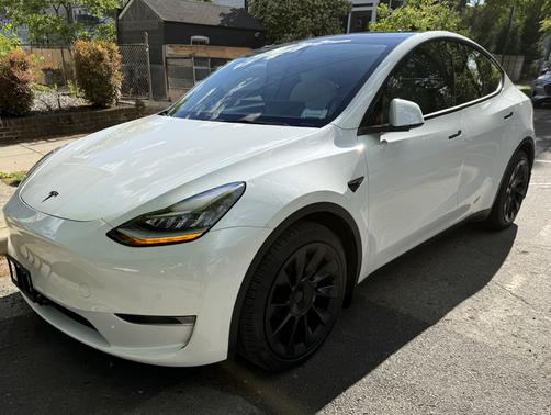 White 2021 Tesla Model Y Long Range