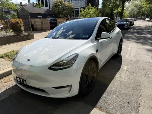 White 2021 Tesla Model Y Long Range