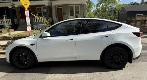 White 2021 Tesla Model Y Long Range