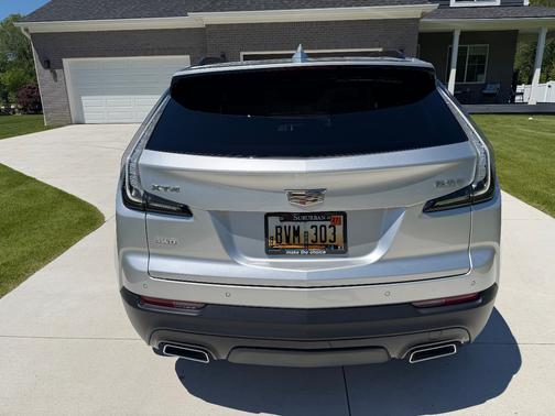 Silver 2019 Cadillac XT4 Sport